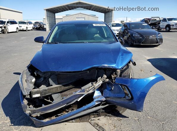 5NPD84LF5JH301384 2018 HYUNDAI ELANTRA Blue Вид спереду