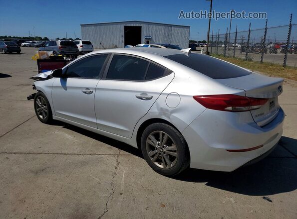 5NPD84LF5JH303765 2018 HYUNDAI ELANTRA Silver Rear left