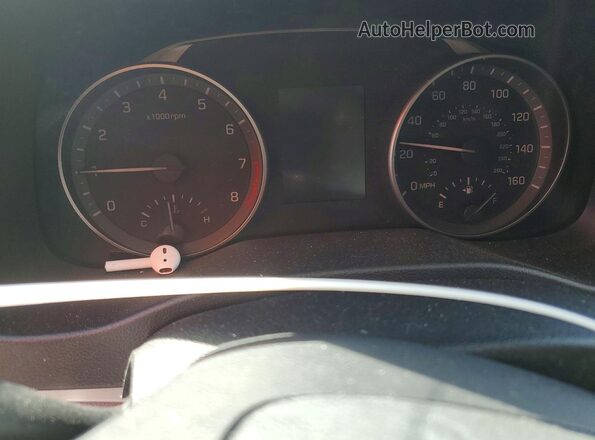 5NPD84LF5JH303765 2018 HYUNDAI ELANTRA Silver Instrument cluster view