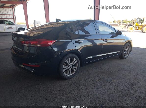 5NPD84LF5JH311154 2018 HYUNDAI ELANTRA Black Задня права чверть