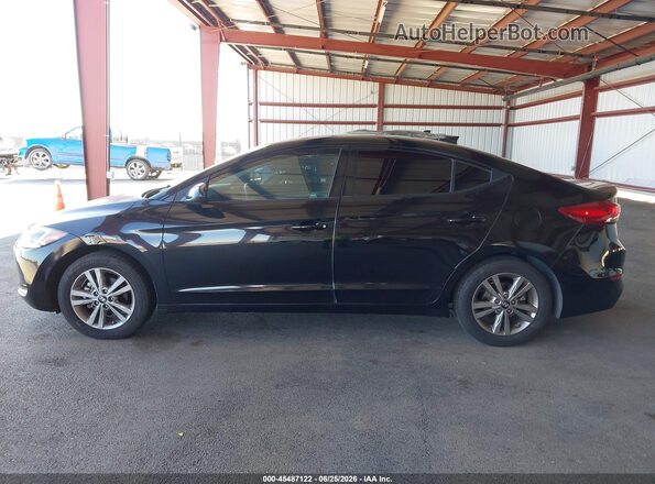 5NPD84LF5JH311154 2018 HYUNDAI ELANTRA Black Вид спереду