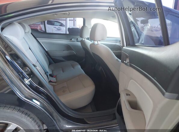 5NPD84LF5JH311154 2018 HYUNDAI ELANTRA Black Вид наклейки з VIN-кодом
