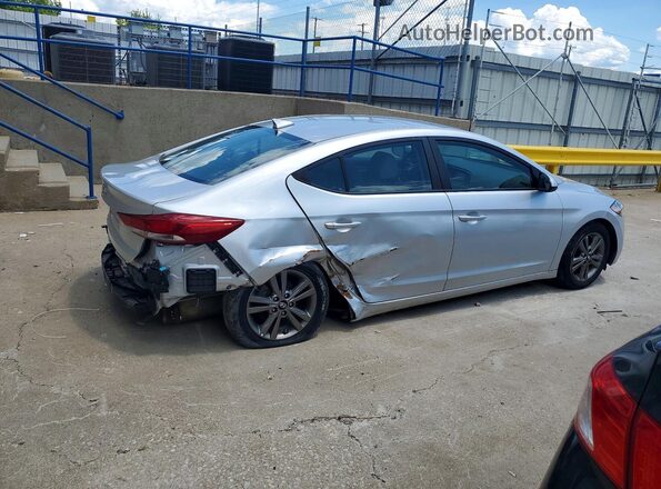 5NPD84LF5JH311798 2018 HYUNDAI ELANTRA Silver Trasero derecho