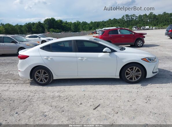 5NPD84LF5JH316919 2018 HYUNDAI ELANTRA White Vista interior trasera