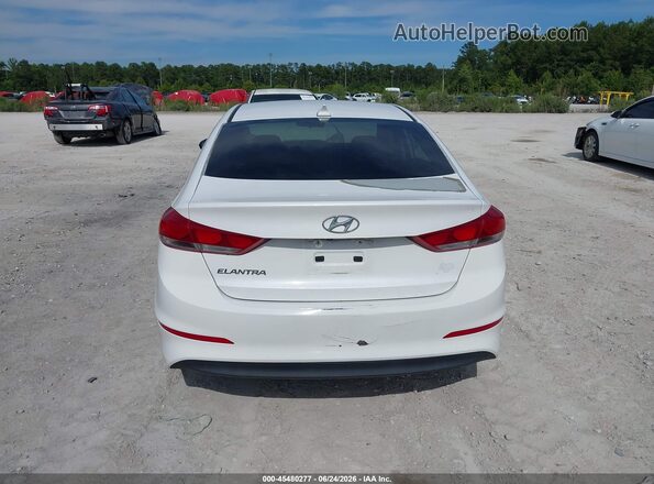 5NPD84LF5JH316919 2018 HYUNDAI ELANTRA White 