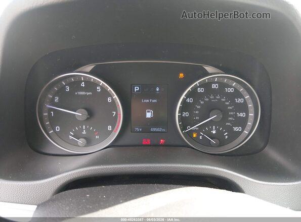 5NPD84LF5JH324549 2018 HYUNDAI ELANTRA Blue Vista de los asientos traseros