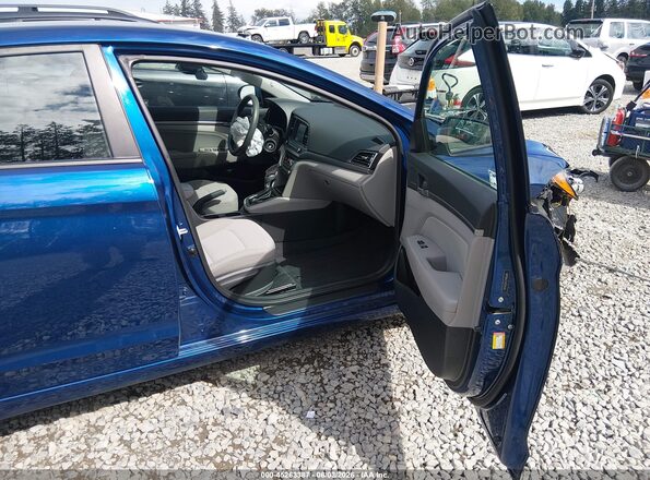 5NPD84LF5JH324549 2018 HYUNDAI ELANTRA Blue Vista interior delantera