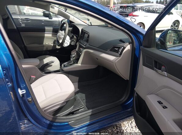 5NPD84LF5JH324549 2018 HYUNDAI ELANTRA Blue 