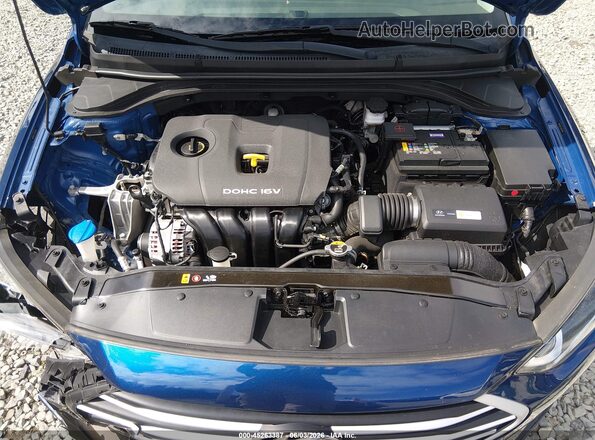 5NPD84LF5JH324549 2018 HYUNDAI ELANTRA Blue Vista trasera