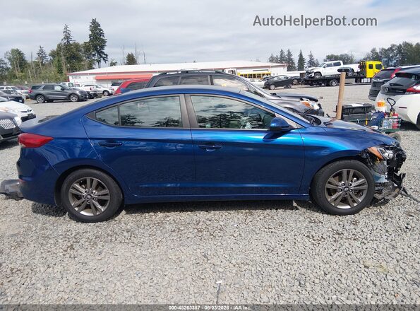 5NPD84LF5JH324549 2018 HYUNDAI ELANTRA Blue Vista interior de 360 grados