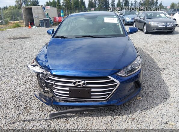 5NPD84LF5JH324549 2018 HYUNDAI ELANTRA Blue Vista interior trasera