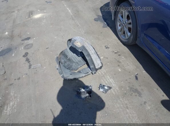 5NPD84LF5JH332070 2018 HYUNDAI ELANTRA Blue Vista del cuadro de instrumentos