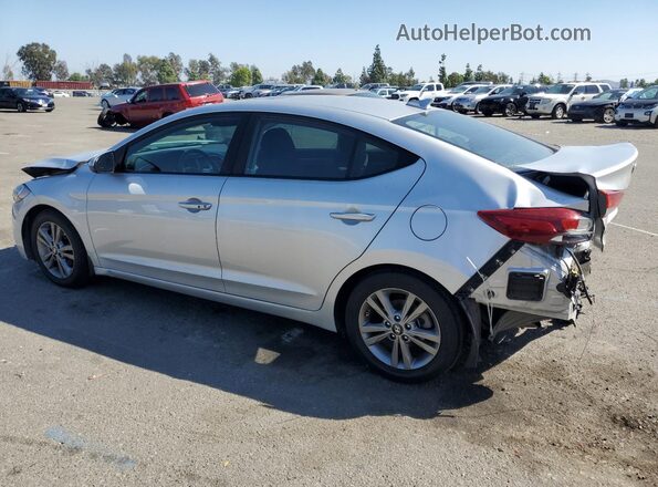 5NPD84LF5JH333686 2018 HYUNDAI ELANTRA Silver Tył lewy