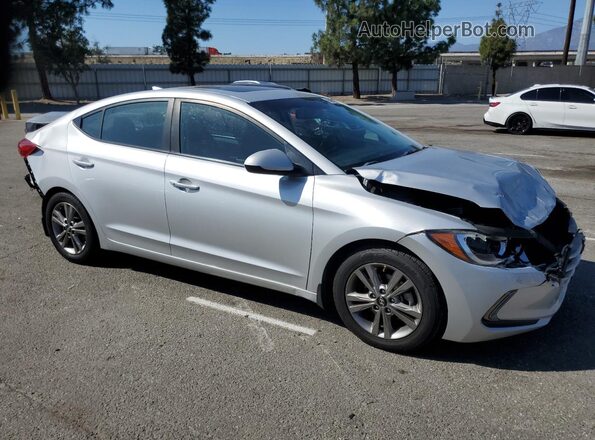 5NPD84LF5JH333686 2018 HYUNDAI ELANTRA Silver Przód prawy