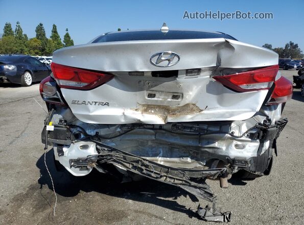 5NPD84LF5JH333686 2018 HYUNDAI ELANTRA Silver Widok z tyłu