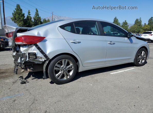5NPD84LF5JH333686 2018 HYUNDAI ELANTRA Silver Tył prawy
