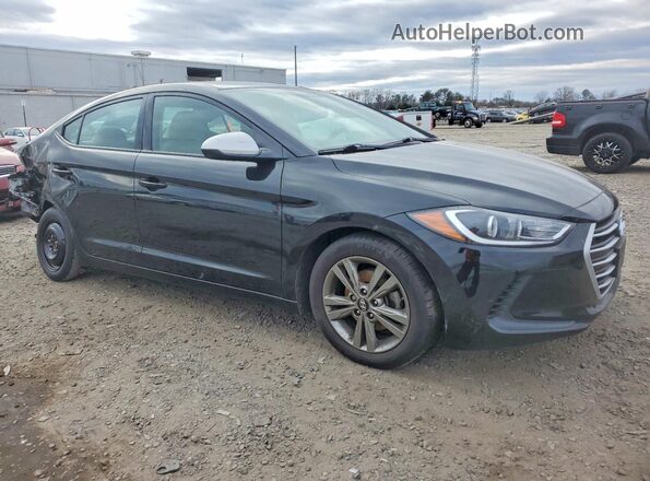 5NPD84LF5JH345000 2018 HYUNDAI ELANTRA Black Передня права чверть