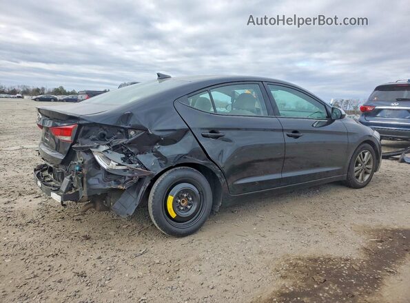5NPD84LF5JH345000 2018 HYUNDAI ELANTRA Black Задня права чверть