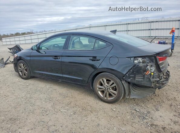 5NPD84LF5JH345000 2018 HYUNDAI ELANTRA Black Задня ліва чверть