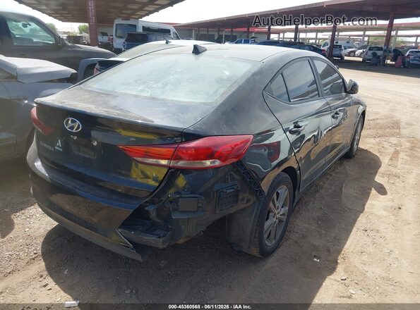 5NPD84LF5JH365117 2018 HYUNDAI ELANTRA Black 