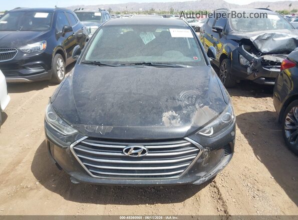 5NPD84LF5JH365117 2018 HYUNDAI ELANTRA Black 