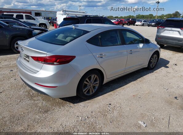 5NPD84LF5JH368826 2018 HYUNDAI ELANTRA Silver Trasero derecho