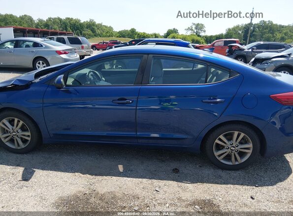 5NPD84LF5JH369202 2018 HYUNDAI ELANTRA Blue სალონის 360-გრადუსიანი ხედი