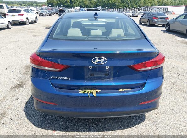 5NPD84LF5JH369202 2018 HYUNDAI ELANTRA Blue 