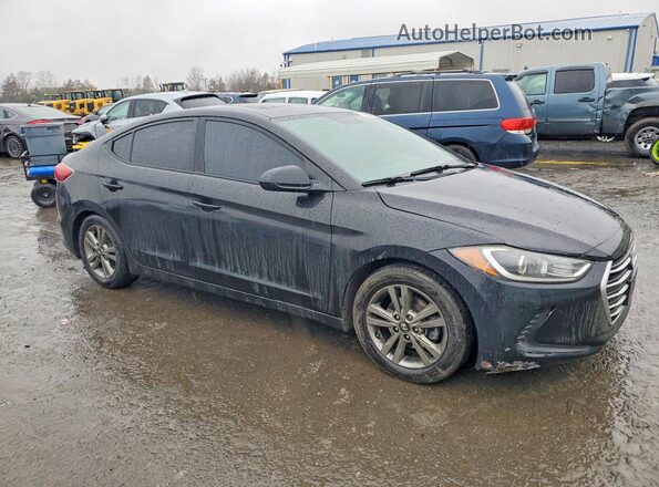 5NPD84LF5JH374870 2018 HYUNDAI ELANTRA Black Front right