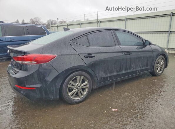 5NPD84LF5JH374870 2018 HYUNDAI ELANTRA Black Rear right