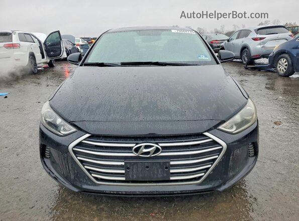 5NPD84LF5JH374870 2018 HYUNDAI ELANTRA Black Front view