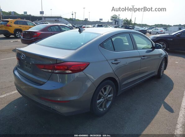 5NPD84LF5JH381589 2018 HYUNDAI ELANTRA Gray Tył prawy