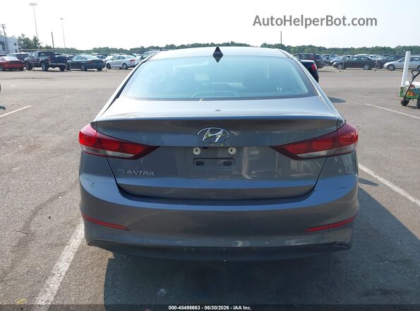 5NPD84LF5JH381589 2018 HYUNDAI ELANTRA Gray 