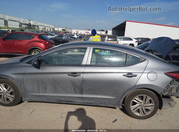 5NPD84LF5KH405245 2019 HYUNDAI ELANTRA Gray სალონის 360-გრადუსიანი ხედი