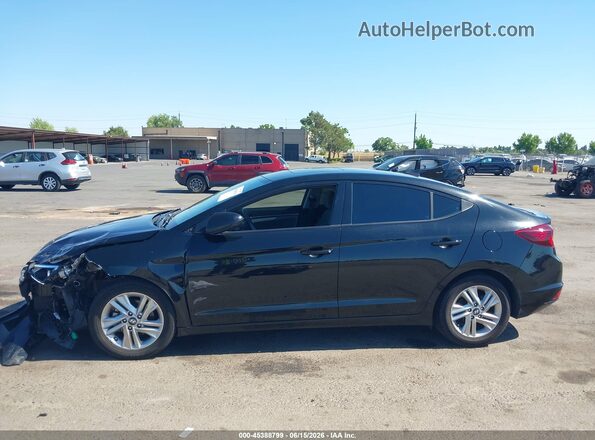 5NPD84LF5KH416052 2019 HYUNDAI ELANTRA Black Սալոնի 360 աստիճան տեսք
