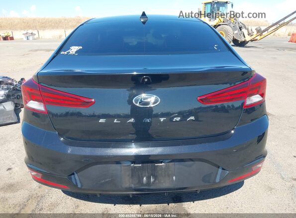 5NPD84LF5KH416052 2019 HYUNDAI ELANTRA Black 