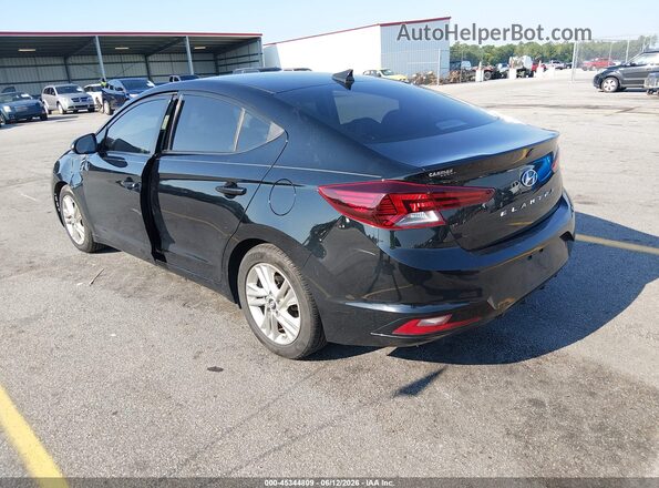 5NPD84LF5KH448161 2019 HYUNDAI ELANTRA Black Задня ліва чверть