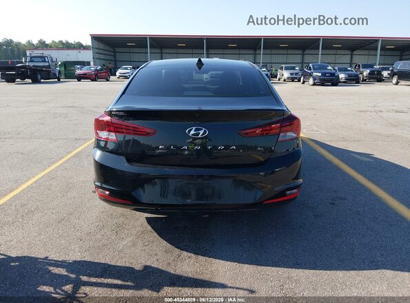 5NPD84LF5KH448161 2019 HYUNDAI ELANTRA Black 