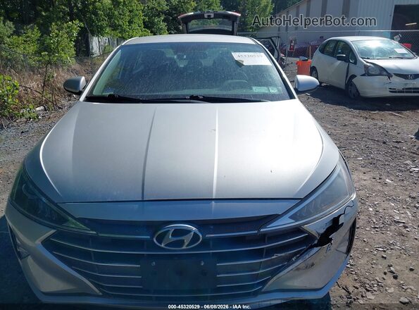 5NPD84LF5KH450525 2019 HYUNDAI ELANTRA Silver 