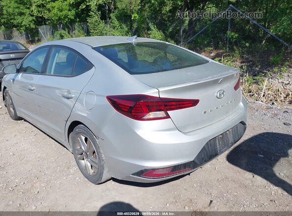 5NPD84LF5KH450525 2019 HYUNDAI ELANTRA Silver 