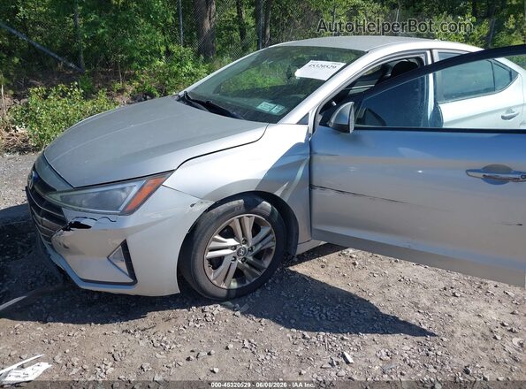 5NPD84LF5KH450525 2019 HYUNDAI ELANTRA Silver 