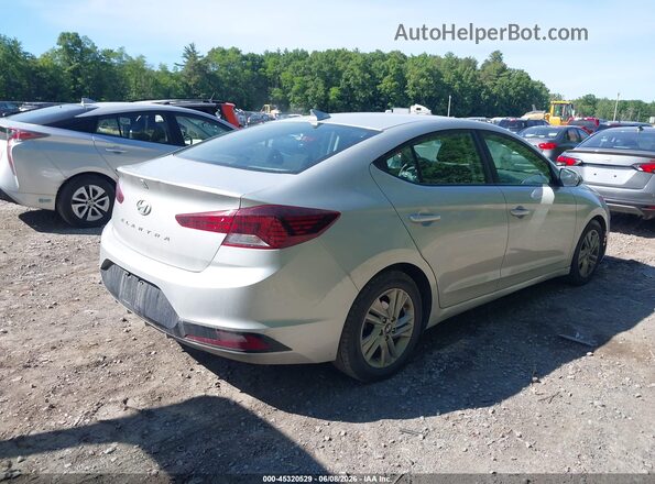 5NPD84LF5KH450525 2019 HYUNDAI ELANTRA Silver 