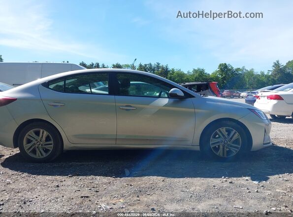 5NPD84LF5KH450525 2019 HYUNDAI ELANTRA Silver 