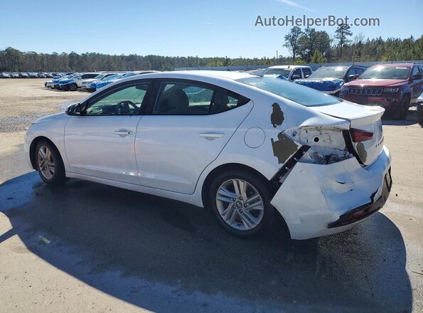 5NPD84LF5KH454350 2019 HYUNDAI ELANTRA White Tył lewy