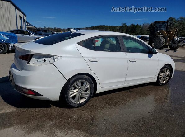 5NPD84LF5KH454350 2019 HYUNDAI ELANTRA White Tył prawy