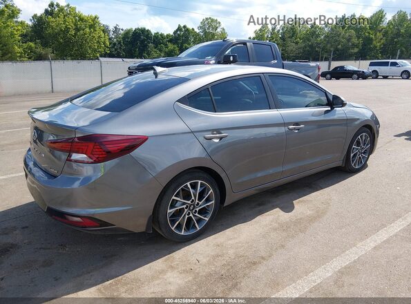 5NPD84LF5LH508490 2020 HYUNDAI ELANTRA Gray უკანა მარჯვენა