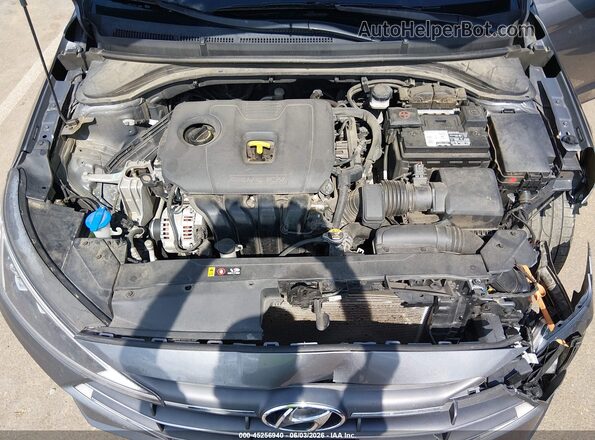 5NPD84LF5LH508490 2020 HYUNDAI ELANTRA Gray უკანა ხედი
