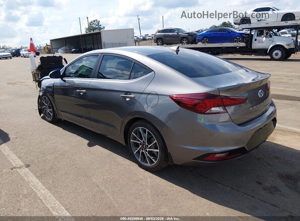 5NPD84LF5LH508490 2020 HYUNDAI ELANTRA Gray უკანა მარცხენა