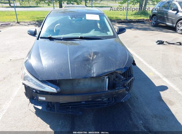 5NPD84LF5LH523507 2020 HYUNDAI ELANTRA Black Widok z przodu