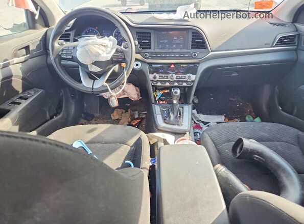 5NPD84LF5LH543711 2020 HYUNDAI ELANTRA White Dashboard view